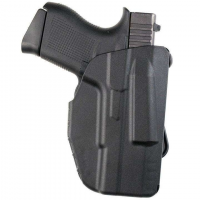 SAFARILAND 7371 MICRO ALS HOLSTER GLOCK 42/43 LH BLACK POLYMER SAFSEV