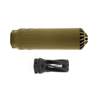 HUXWRX FLOW 6K FDE FLASH HIDER 5/8X24