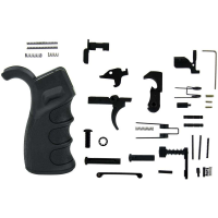 TacFire LPK01USA AR-15 Parts Kit  AR-Platform Black A2 Grip Black