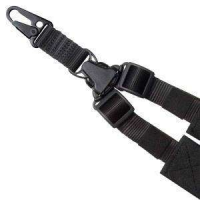 TOC TACTICAL SLING SINGLE POINT W/ADAPTER BLACK