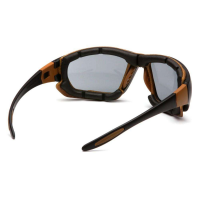 Pyramex Carhartt - Carthage - Gray Anti-fog Lens with Black/Tan Frame