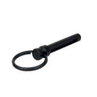 TacFire MAR090R Takedown Pin Rear Black Steel AR-15