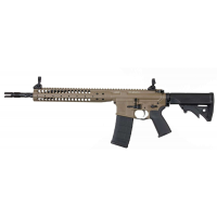 LWRC ICR5CK16SPRC Individual Carbine SPR *CA Compliant 5.56x45mm NATO 16.10 10+1 Flat Dark Earth Cerakote, Black Adjustable Stock, Polymer Grip