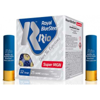 RIO AMMUNITION RBSSM402 Royal BlueSteel Super Magnum 12 Gauge 3.5 1-3/8 oz 2 Shot 25 Bx/ 10 Cs