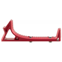 Strike LINKCFGRED Link Curved ForeGrip AR-Platform Red Aluminum