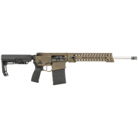 Patriot Ordnance Factory Rogue DI 308 Win/7.62x51mm NATO 16.5 20+1 Patriot Brown Rec/11 M-LOK Renegade Handguard SS Match Grade Barrel Rifle