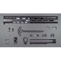 Timber Creek Outdoors TCGKBL Greyman Complete Build Kit AR-15 Rifle Black