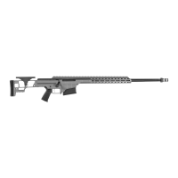 BARR MRAD SMR FIX STK GREY 308 WIN 17''