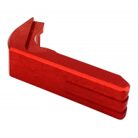 Cross Armory CRGMCRD Magazine Catch  Extended Glock 17,19,22-28,31-35,37 Gen1-3 Handgun 7075-T6 Aluminum Red Anodized