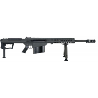 BARRETT M107A1-S SEMI AUTO RIFLE .50 BMG 20 FLUTED 1:15 10RD STEEL BLACK