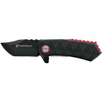 S&W KNIFE 24/7 SPRING ASSIST 1.9 BLACK/BLACK LINER LOCK