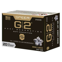 Speer Ammo 24226 Gold Dot G2 9mm Luger 147 gr G2 20 Bx/ 10 Cs