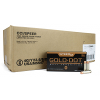 Speer Gold Dot .357 Mag 158 Grain HP LE Ammunition 1000rd Case