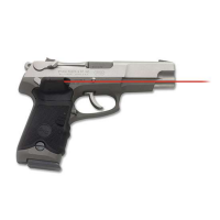 Crimson Trace LG389 Lasergrips  Red Laser 5mW Ruger P-Series Metal Frame 620-670 nm Wavelength