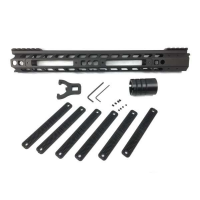 MANTICORE TRANSFORMER RAIL 15 GEN II BLACK FOR AR-15