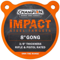 Impact Steel 8 Gong Rifle Rated Sticker