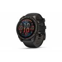 Garmin Fenix 8 51mm AMOLED Slate Gray with Black Silicone Band Multisport GPS Watch