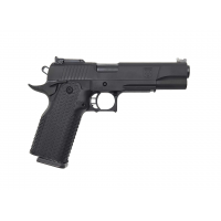 Accuracy X Gunfighter Pro, 9mm, 5 Barrel, 1-17rd Magazine, Slot-Sight Ready, Pistol