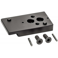 Griffin Armament GSMALDPFP AIS Flat Mount Plate Black Anodized Hardcoat 6061 T6 Aluminum