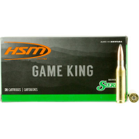 HSM 7MM088N Game King  7mm-08 Rem 150 gr Spitzer Boat Tail (SBT) 20 Bx/ 25 Cs