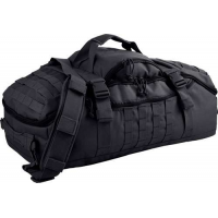 RED ROCK TRAVELER DUFFLE BAG BACKPACK OR LUGGAGE BLACK