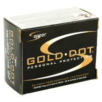 SPR GOLD DOT 9MM+P 124GR HP 20/500