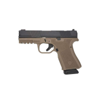 Black Rain Ordnance FL9MMFDEBLK   Compact Frame 9mm 15+1 4 Stainless Steel Slide