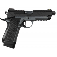 Kimber Mfg.,inc 3100021 KDS9C TFS 9mm 15+1 18+1 4.60 KimPro Gray/Black Front and Rear Serrations Stainless Steel G-10 Grip