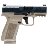 CANIK METE MC9L 9MM 3.18 OPTIC CUT BLACK-FDE 2-17RD PISTOL W/ACC KIT