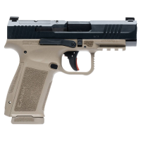 CANIK METE MC9LS 9MM 3.63 OPTIC READY 2-17RD BLACK-FDE PISTOL W/ ACC KIT