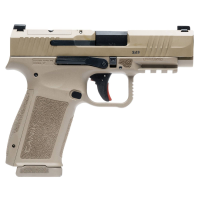 CANIK METE MC9LS 9MM 3.63 OPTIC READY 2-17RD FLAT DARK EARTH PISTOL W/ ACC KIT