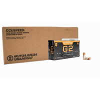 SPEER GOLD DOT 54226 LE G2 DUTY 9MM 147GR AMMUNITION - 1000 rd Case