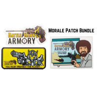 Battlehawk Armory PVC Velcro Morale Patch Bundle of 3 - SHIPS FREE!