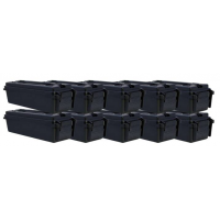 Berrys 56235 Ammo Can 20 Cal Black - 10 Pack