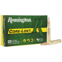 Remington Ammunition R30065 Core-Lokt 30-06 Springfield 180 gr Core-Lokt Pointed Soft Point (PSPCL) Rifle Ammunition 20rd BOX