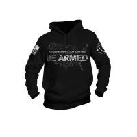 NLA Be Armed Black Hoodie/ 2XLarge