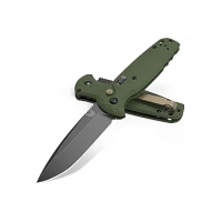 Benchmade CLA Auto OD Green G10 Grip 3.4 CPM Magna Cut