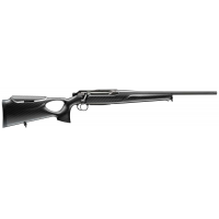 Sauer 80117133 505 Synchro XTC Full Size 300 Win Mag 2+1 22 Matte Blued Threaded Barrel, Matte Blued Saddle Mount Steel Receiver, Black Thumbhole w/Adj Comb Carbon Fiber Stock