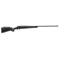 Browning 036003246 X-Bolt 2 Hunter Full Size 300 WSM 3+1 23 Matte Black Threaded Sporter Barrel, Matte Black Drilled & Tapped Steel Receiver, Black Adjustable Vari-Tech w/Grip Module Synthetic Stock