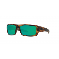 Costa Del Mar Rafael 580P Polarized Sunglasses - Tortoise Frame with Green Mirror Lenses