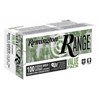 Remington Ammunition Range 9mm Luger 115 gr Full Metal Jacket (FMJ) Pistol Ammunition 100 rd BOX