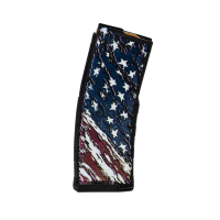 AMEND2 MOD 3 5.56MM 30RD AR15 BLACK AMERICAN FLAG POLYMER MAGAZINE ( 50 PER CASE )