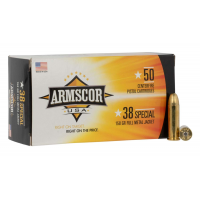 Armscor FAC3817N Pistol  38 Special 158 gr Full Metal Jacket (FMJ) 50 Box