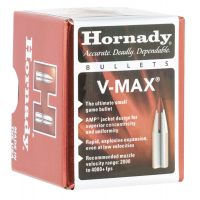 Hornady 22281 V-Max  .22 Cal .224 60 gr V-Max 100 Per Box