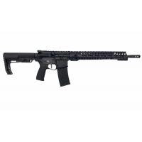 Patriot Ordnance Factory Renegade+ 5.56x45mm NATO 16.5 30 Round Black Hard Coat Anodized Black Nitride 6 Position MFT Stock Rifle