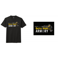 The District Tri-Blend BattleHawk Armory T-Shirt - Black - XL