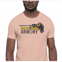 The District Tri-Blend BattleHawk Armory T-Shirt - Peach - Large