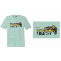 The District Tri-Blend BattleHawk Armory T-Shirt - Teal - Large