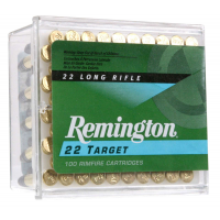 Remington Ammunition 6100 Target  22 LR 40 gr Round Nose (RN) 100 Bx/ 50 Cs