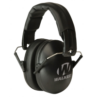 Walkers GWPYWFM2BLK Youth & Women Folding Muff Earmuff 27 dB Black